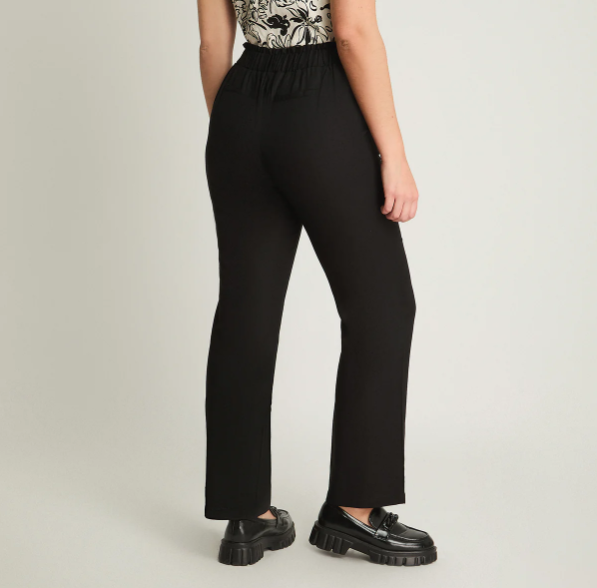 PANTALON RECTO NEGRO